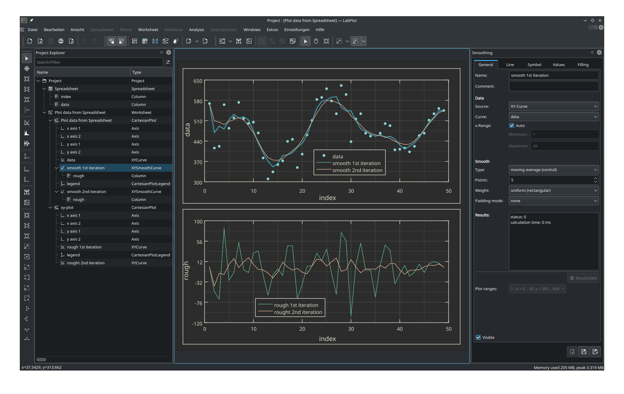 Data Smoothing